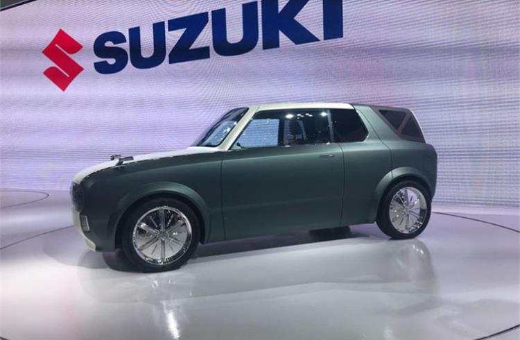 Suzuki reveals retro-styled Waku PHEV concept at Tokyo Show