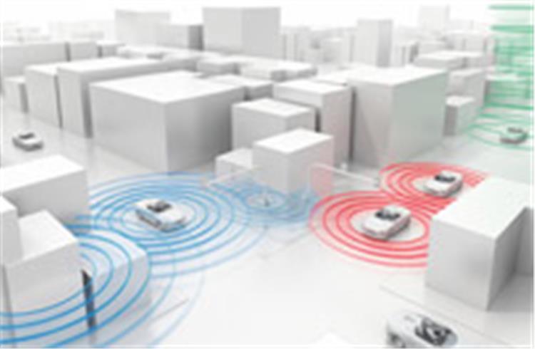 Europe’s first live C-V2X interoperability between 2W, PV and infra demonstrated