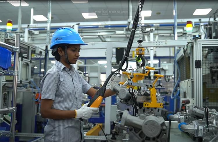 Ashok Leyland’s new engine assembly line at Hosur plant manned entirely by women       