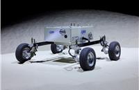 Nissan unveils AWD lunar rover prototype