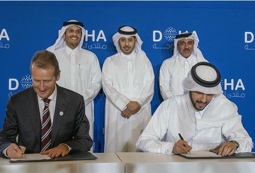 Qatar and Volkswagen announce autonomous electric public transport by 2022