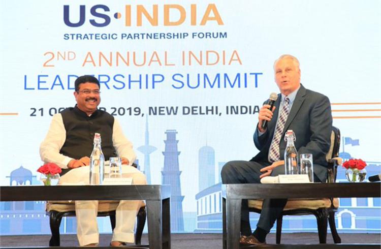 Dharmendra Pradhan at 2nd Annual India Leadership Summit