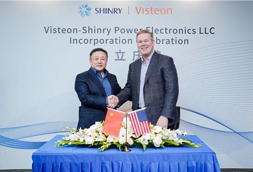 Visteon and China's Shinry form JV to advance power electronics technology