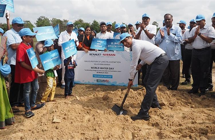World Water Day 2023 saw the inauguration of the Valayakaranai lake rejuvenation project. 