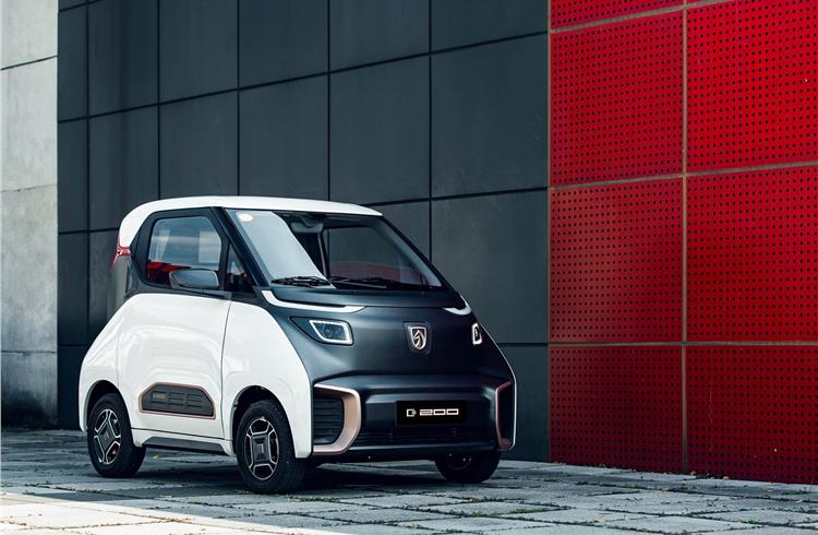 The new Baojun E200 is SAIC-GM-Wuling’s second battery electric vehicle. The two-seater's upgrades include an improved 270km on a single charge and an all-new exterior and interior design.