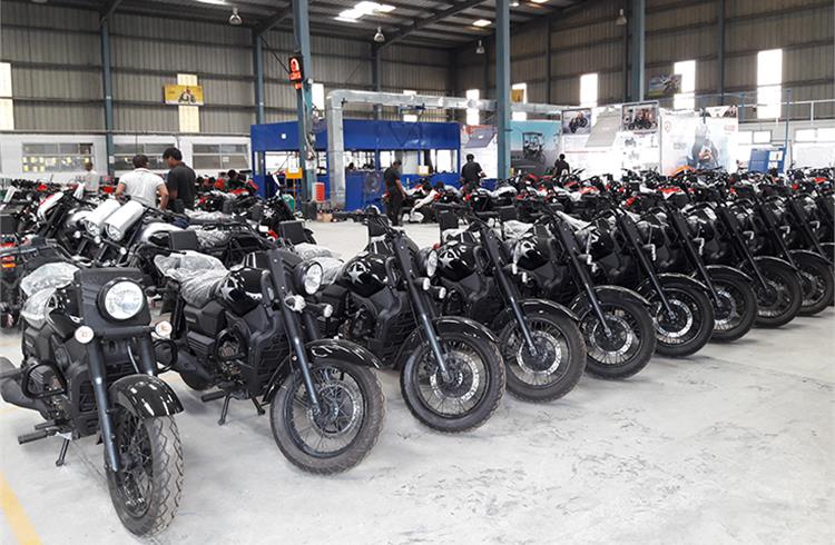 UM Motorcycles at Lohia Auto's Kashipur plant