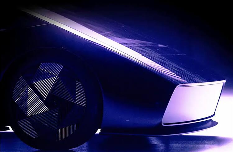 Teaser released by Honda of CES concept, brightened by Autocar, reveals complete shift in design.