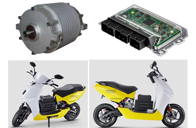 Vitesco Technologies targets Indian EV OEMs, showcases demo scooter with 48V system