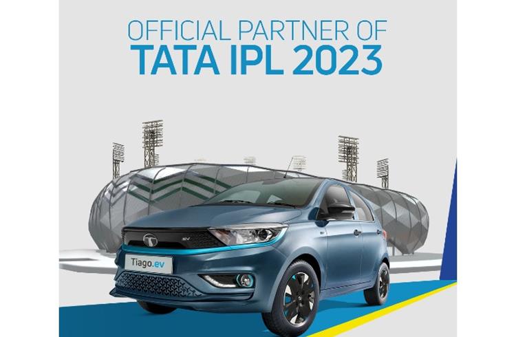 Tiago EV bats for Tata IPL 2023 as official partner
