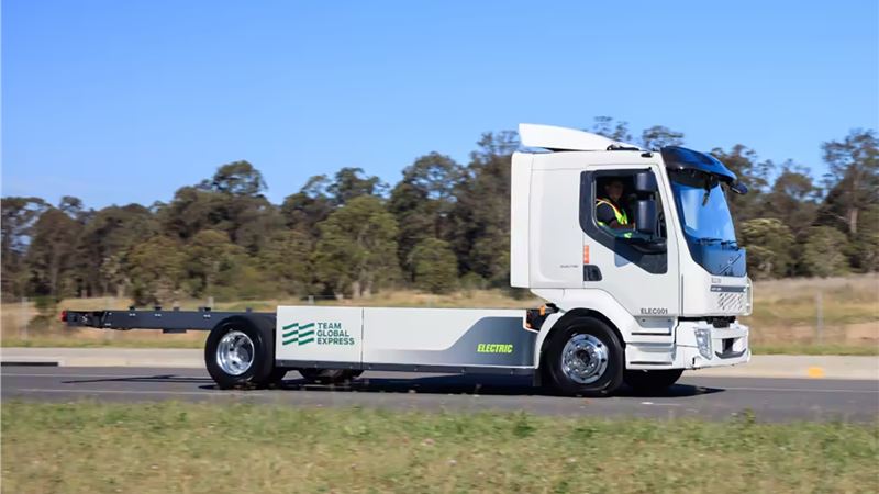 Volvo bags record order for electric trucks in Australia