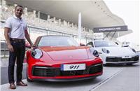 Porsche India director Pawan Shetty at the India launch of the new Porsche 911