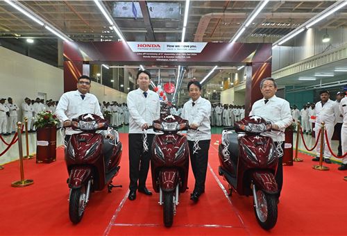 Honda 2Wheelers India’s third scooter assembly line at Gujarat plant goes on stream
