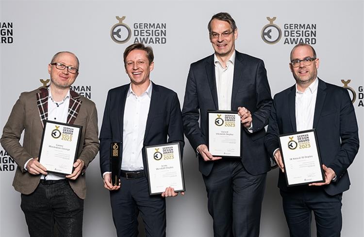 Continental has bagged a number of German Design Awards for its display solutions.