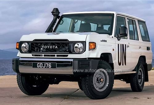 Toyota unveils special Land Cruiser variant for the United Nations