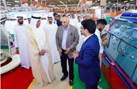 H.H. Sheikh Saud bin Saqr Al Qasimi was given a tour of the new plant by Vivek Chaand Sehgal, chairman, Motherson.