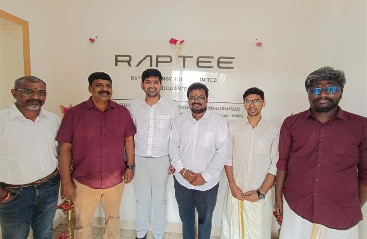 EV motorcycle startup Raptee opens first manufacturing plant in Chennai