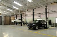 The service facility is spread across 23,000 sqft and has 22 service bays that can service over 5,000 cars a year.