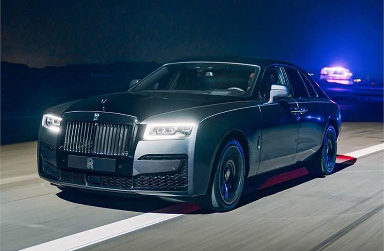 New Ghost was a key driver of Rolls-Royce's record sales figures.