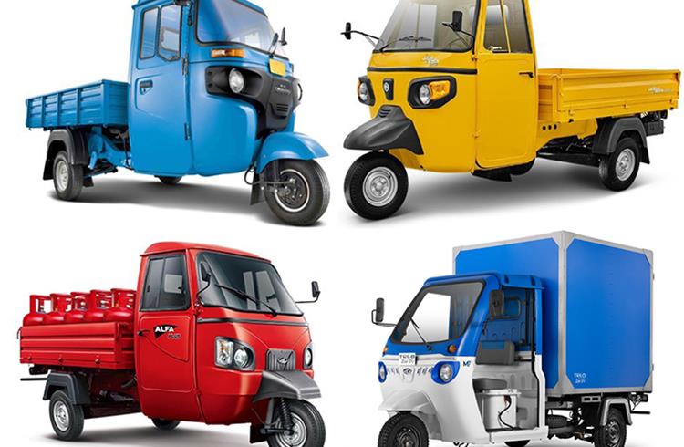 With sale of 16,161 Maximas, Bajaj Auto has gone past erstwhile leader Piaggio (13,351 units / -25%). Mahindra with 6,613 units sees market share grow to 16% from 2% a year ago.
