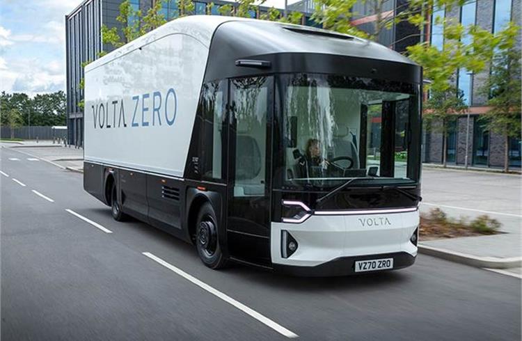 Volta Zero uses 160 - 200 kWh of battery power, and Volta Trucks has selected to fit the vehicle with Lithium Iron Phosphate batteries instead of a Nickel Cobalt Manganese set up used in most passenger cars.