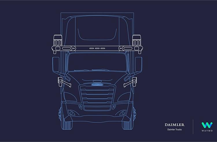 The autonomous Freightliner Cascadia truck, equipped with the Waymo Driver, will be available to customers in the U.S. in the coming years.