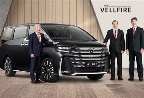 Toyota Kirloskar Motor unveils all new Vellfire in India at Rs 1.20 crore