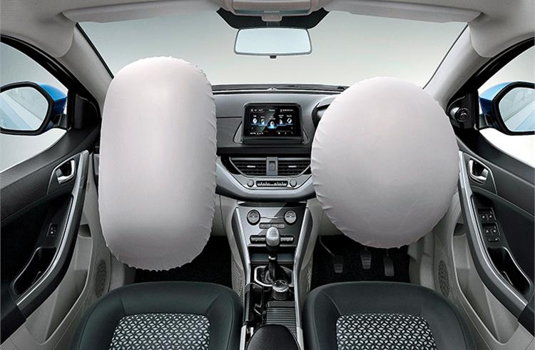 With airbags set to become standard fitment on all new cars from October 2019, airbag suppliers have  a humongous opportunity estimated between Rs 2,000 crore to Rs 2,400 crore spread over a few years