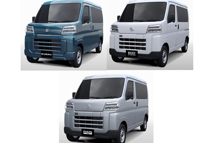 Suzuki, Daihatsu and Toyota develop electric mini-commercial van with 200km range