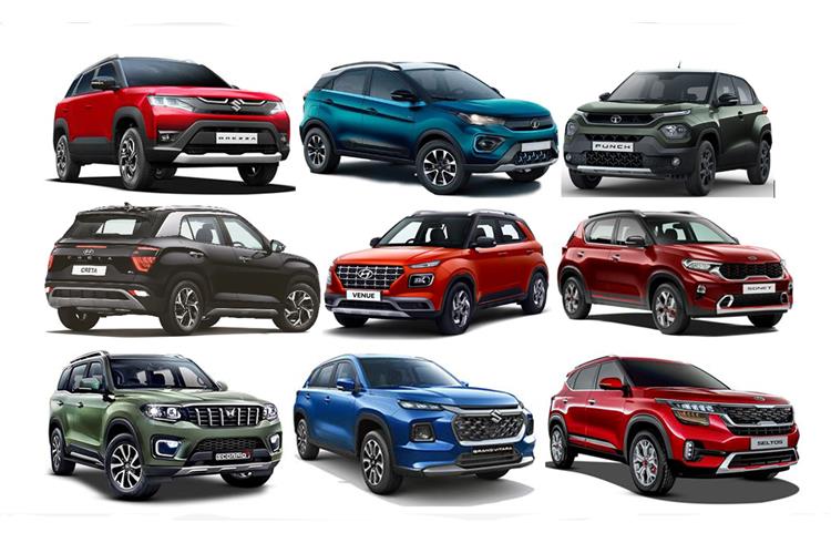SUV and MPV sales hit 2 million units in FY2023, Maruti Suzuki keeps Tata Motors at bay, M&M drives ahead of Hyundai