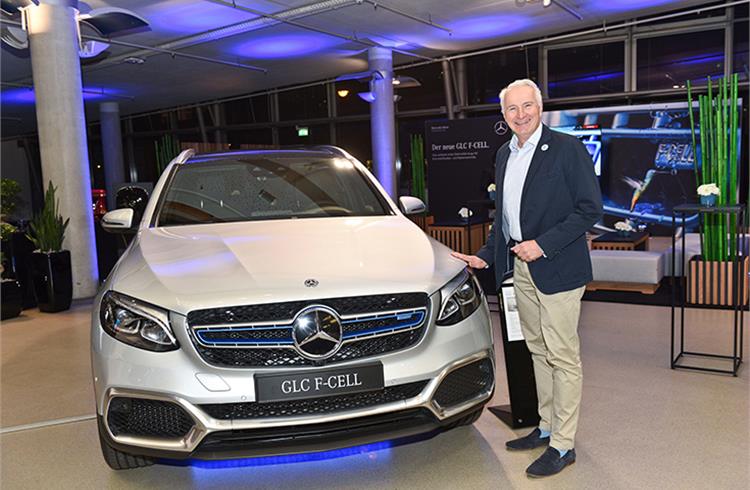 Mercedes-Benz launches GLC F-Cell SUV that runs on hydrogen and electricity