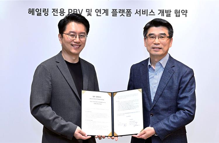 Kia and Kakao Mobility partner for ride hailing service using PBVs