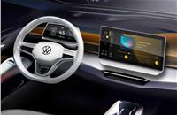 ...and the ID 3 facelift's new 12.9in touchscreen will follow suit, as shown by concept sketches