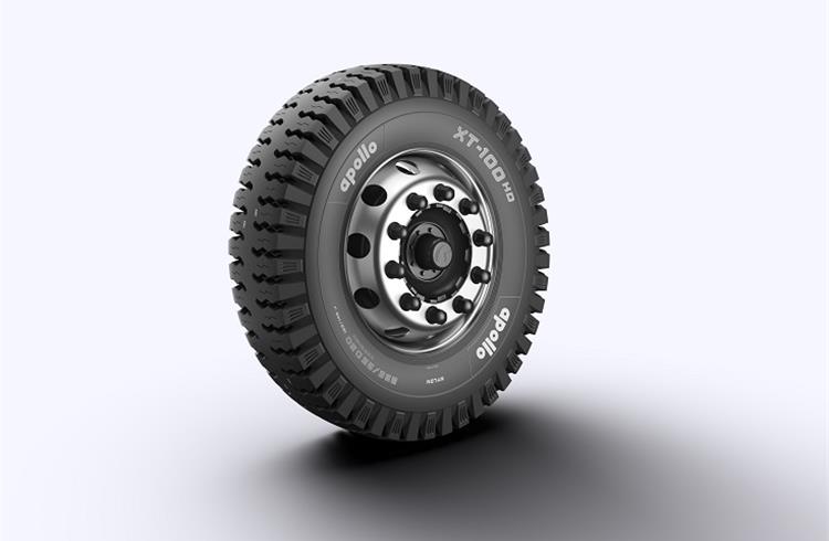 Apollo Tyres launches XT-100HD cross-ply lug tyre for commercial vehicles