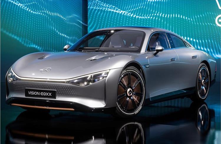 Mercedes-Benz unveils Vision EQXX