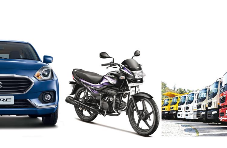 Not-so-august month for car and 2-wheeler OEMs , CVs notch double-digit growth