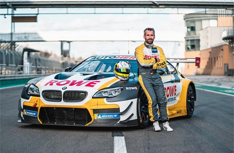 Timo Glock will also use Space Drive to steer his BMW M6 GT3.