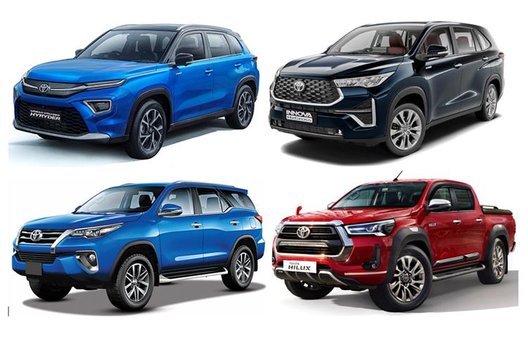 Toyota Kirloskar Motor sales soar 110% to 20,410 units in best-ever May and month