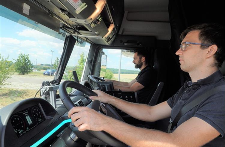 German project shows how virtual companion increases safety for trucks on roads