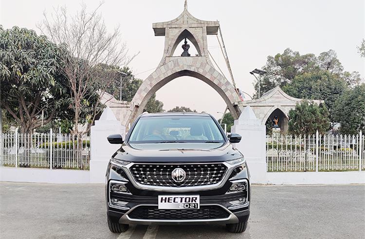 The Hector is the first car to be exported by MG Motor India, to Nepal.   