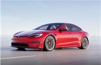 Tesla Model S Plaid has set a new Nordschleife record for EVs – 7:35 minutes for 20.8 kilometres. 