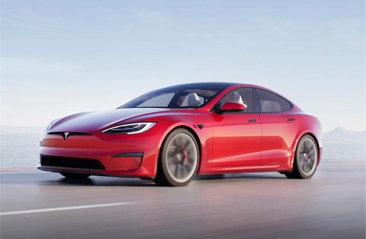 Tesla Model S Plaid has set a new Nordschleife record for EVs – 7:35 minutes for 20.8 kilometres. 