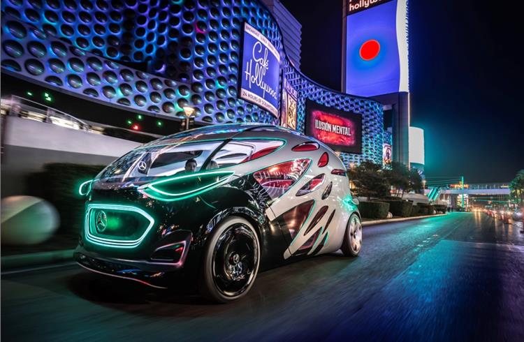 Mercedes-Benz Vans showcases Vision Urbanetic at CES 2019
