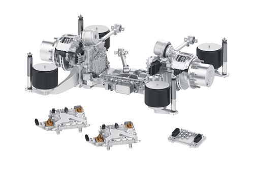 ZF to display next-gen e-axle for low-floor city buses at Busworld Turkiye 2024