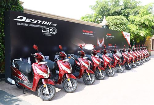 Hero MotoCorp's new Destini 125 scooter goes on sale across India