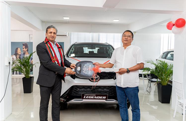 Toyota Kirloskar Motor eyes growth in emerging markets, opens showroom in Aizawl