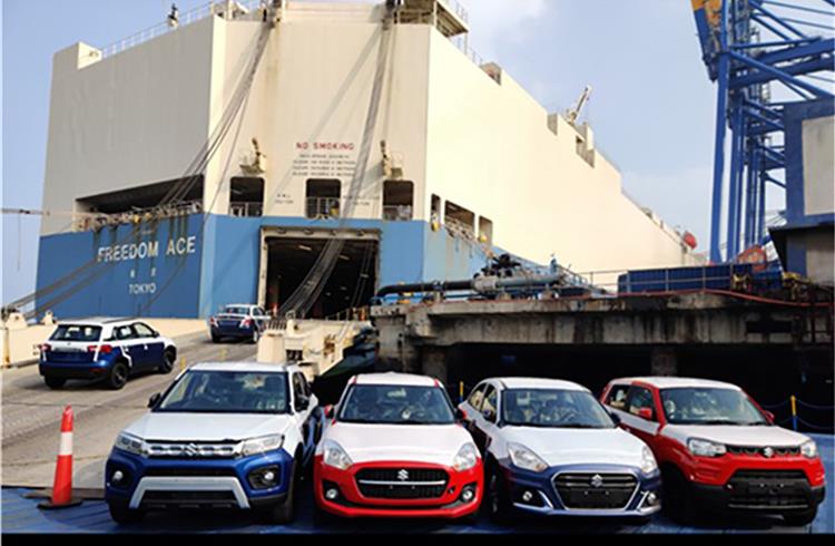 Maruti Suzuki to retain top exporter title, leads Hyundai by 77,885 units in ongoing fiscal
