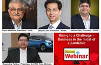4x4 power: When the heads of three apex industry bodies in India and the president and CTO of a top automaker came together for Autocar Pro's webinar, it made for a high-powered meeting of mind, matter and mega businesses with lots of takeaways.