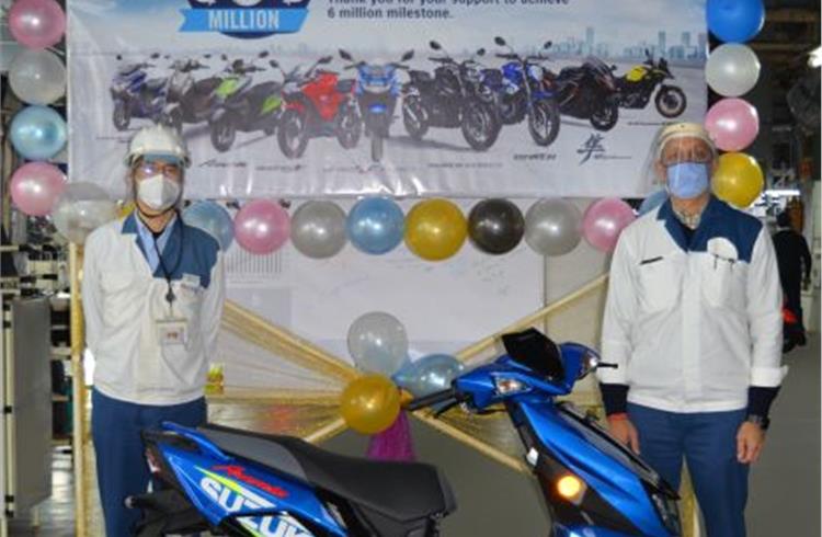 Avenis takes Suzuki Motorcycle to 6 million mark