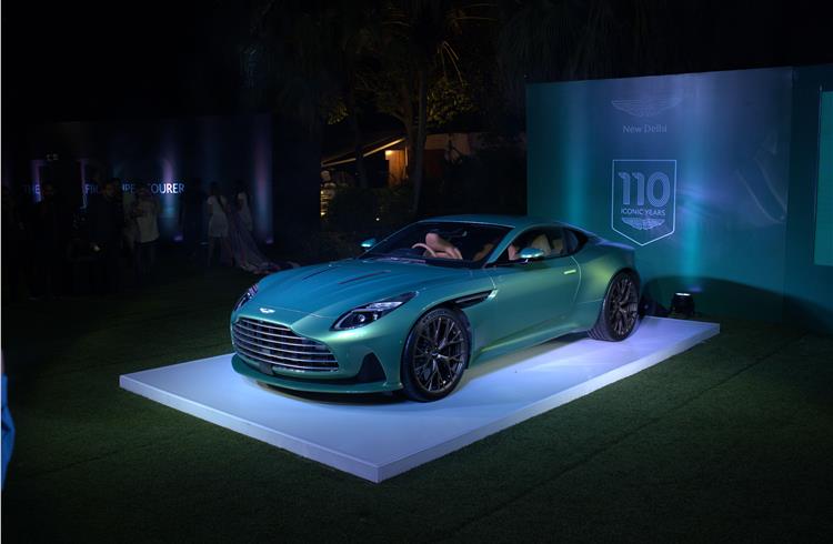 Aston Martin DB12 launched in India at Rs 4.59 crore