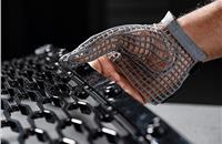 The 3D glove is designed for people working on the production line, for example those required to fit clips or fasteners into the chassis during assembly.